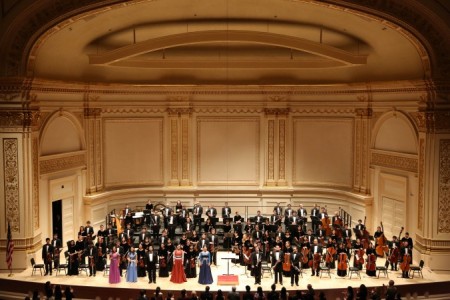 Shen Yun Symphony Orchestra at Carnegie Hall October 5 2013.