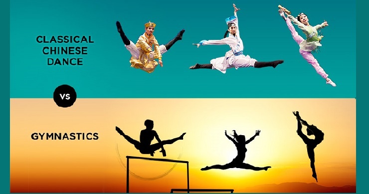 Chinese dance vs. Gymnastics