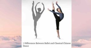 classical ballet and Chinese dance